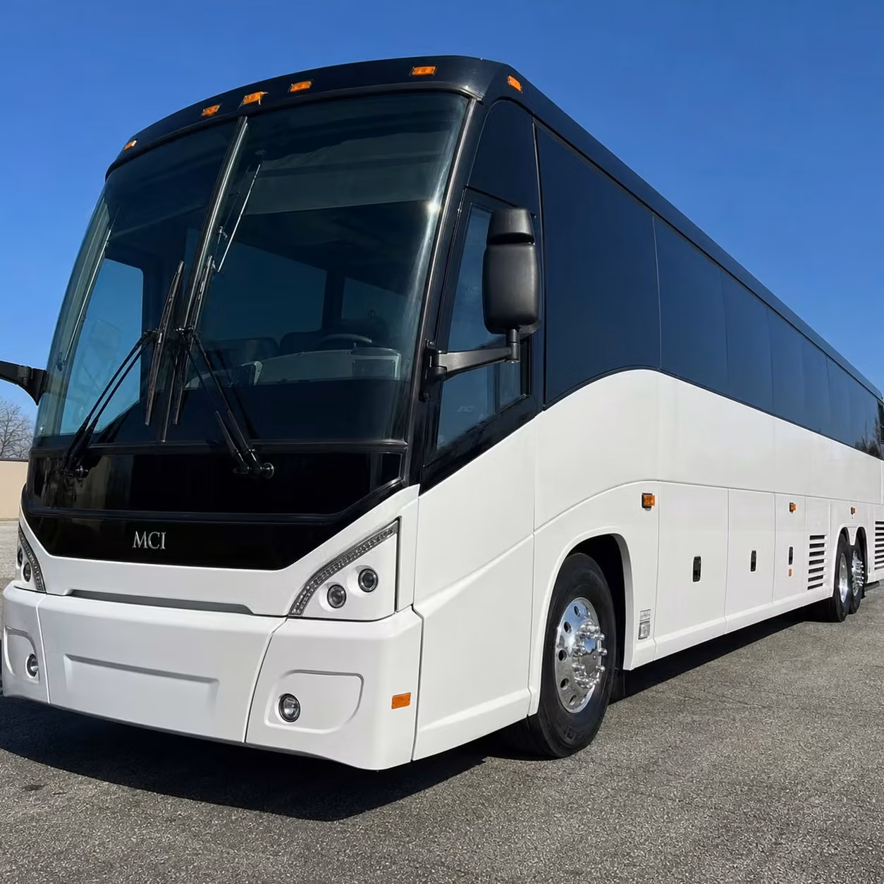 56 passenger charter bus