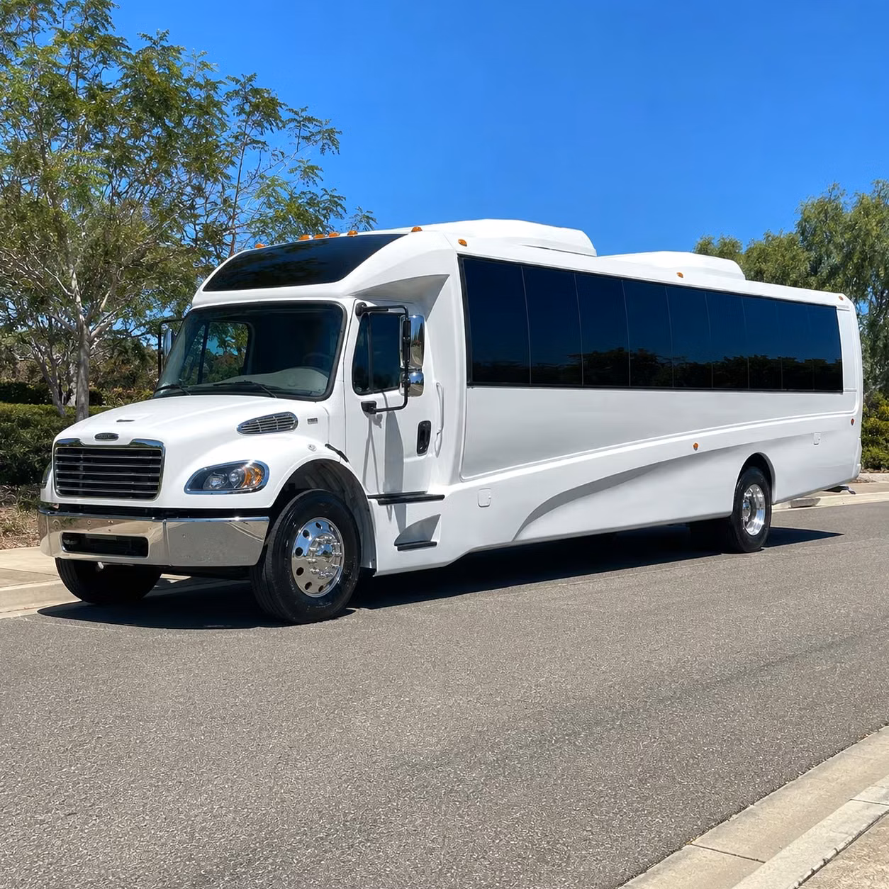 minibuses and charter buses are available for bigger louisville prom groups